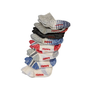 Baby Hanes Socks & Tights One Size 8 pr Multi-color Gripper Bottom